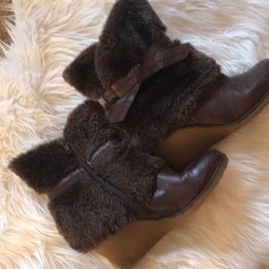 BareTraps Wedge Boots